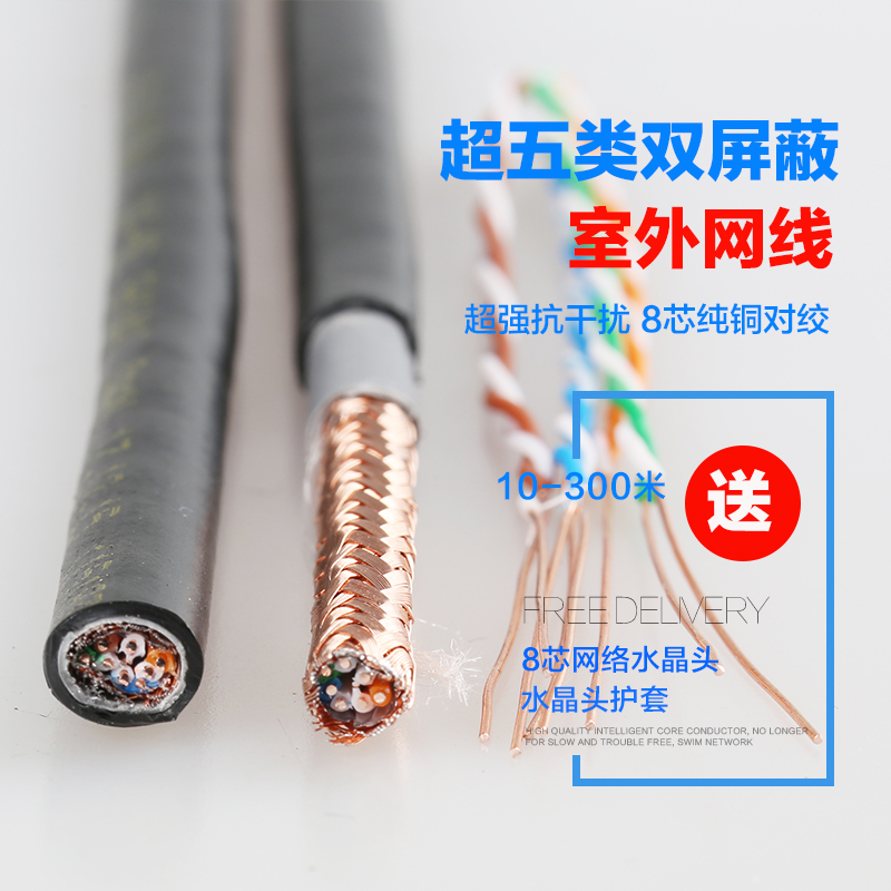 Telecom Ultra Five Sixes Room Outdoor Waterproof Double Screen SCREEN ROUTE TWO-STORY JACKET HOME FIT ANTI-OXYGEN COPPER ENGINEERING