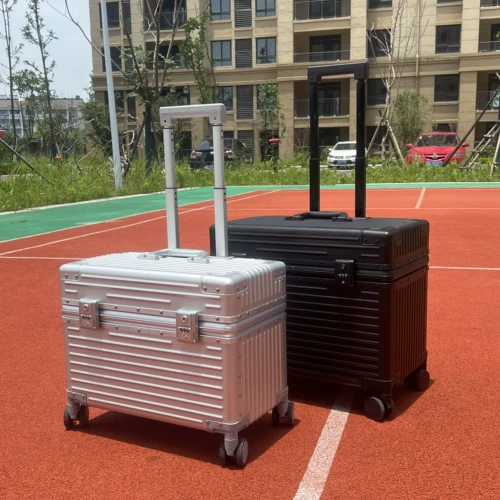 Металлический чемодан, металлическая камера, коробка, алюминиево-магниевый сплав, 18 дюймов