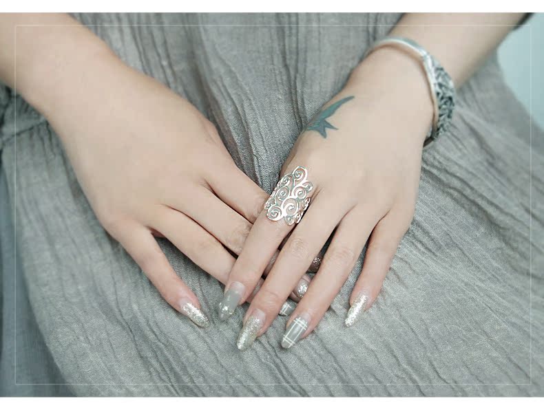 Bague Femme en Argenterie - Ref 3086902 Image 10