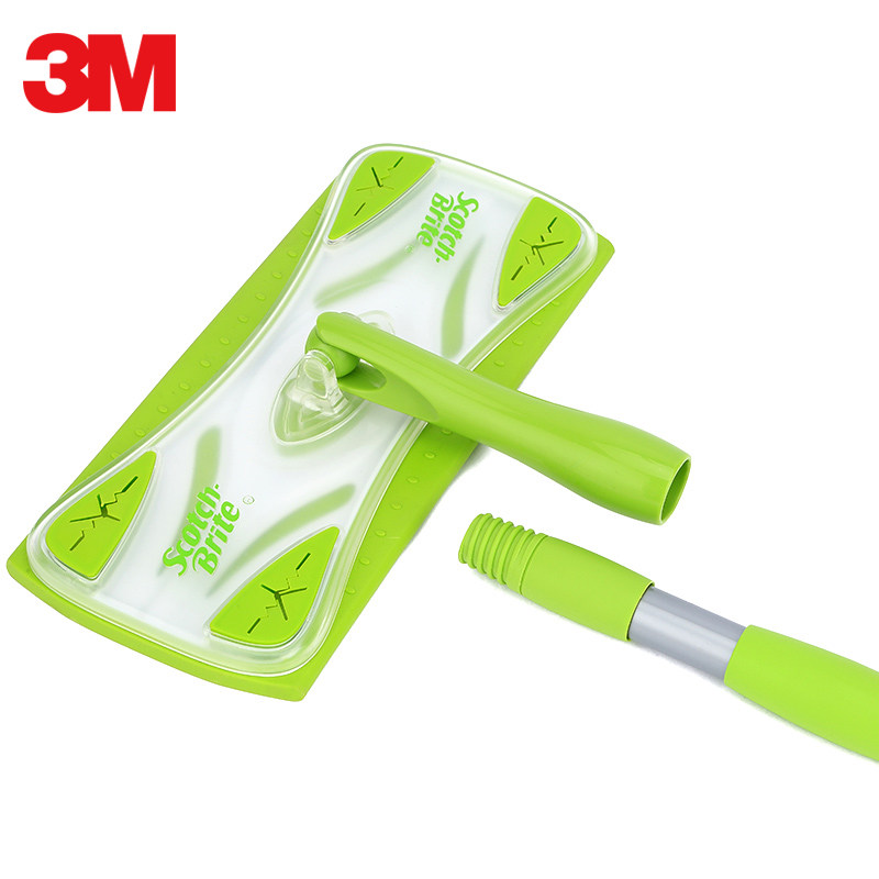 3M Sigao electrostatic mop household hand-free one mop clean dust removal paper electrostatic dust removal paper flat non-woven cloth mop