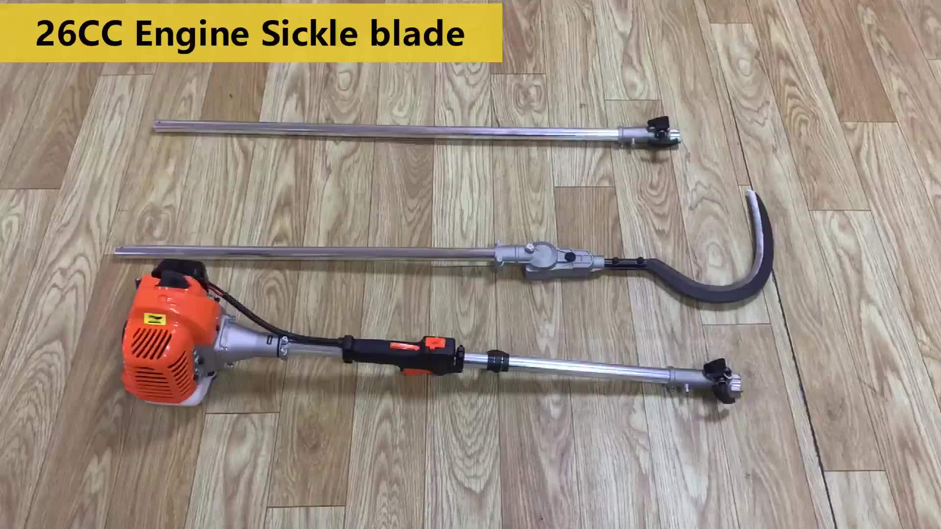 Oil Palm Harvesting Tools 26cc Long Pole Palm Cutter 2 Stroke Oil Palm Fruit Harvester Machine