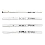 Японский вишневый цвет сакура Gelly Roll White Water Pens, блики, черная ручка и черная бумага 0,5 1,0