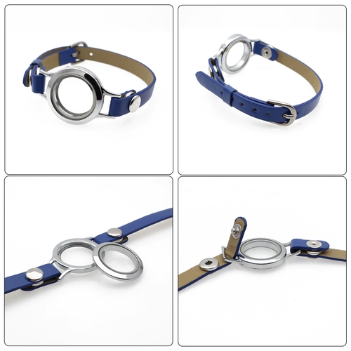 Ремешок для часов, браслет, стеклянные часы, открывающийся кулон, металлический аксессуар