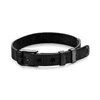 Черный стальной ремешок, 8mm