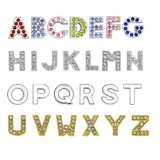 Ювелирный шарм с буквами, браслет, брелок, чокер, аксессуар, 10mm