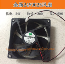 Brand new 9025 fan side length 90MM thick 25MM power supply 12v 24V Inverter head Fan Fan net cover