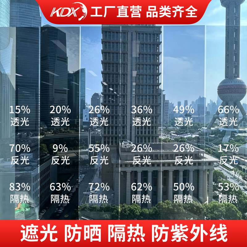 Self-Adhesive Glass Insulation Film for Home Balcony, Western-Facing Windows, Sun Protection Film, Sunroom Floor-To-Ceiling Windows, Privacy and Uv Protection Self-Adhesive Glass Insulation Film for Home Balcony, Western-Facing Windows, Sun Protection Film, Sunroom Floor-To-Ceiling Windows, Privacy and Uv Protection