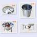 Bếp treo bằng thép không gỉ Lò nướng bằng lò nướng Carbon Lò nướng không khói màu xanh có công suất lớn Lò nướng ngoài trời - Bếp lò / bộ đồ ăn / đồ nướng dã ngoại bếp cồn Bếp lò / bộ đồ ăn / đồ nướng dã ngoại