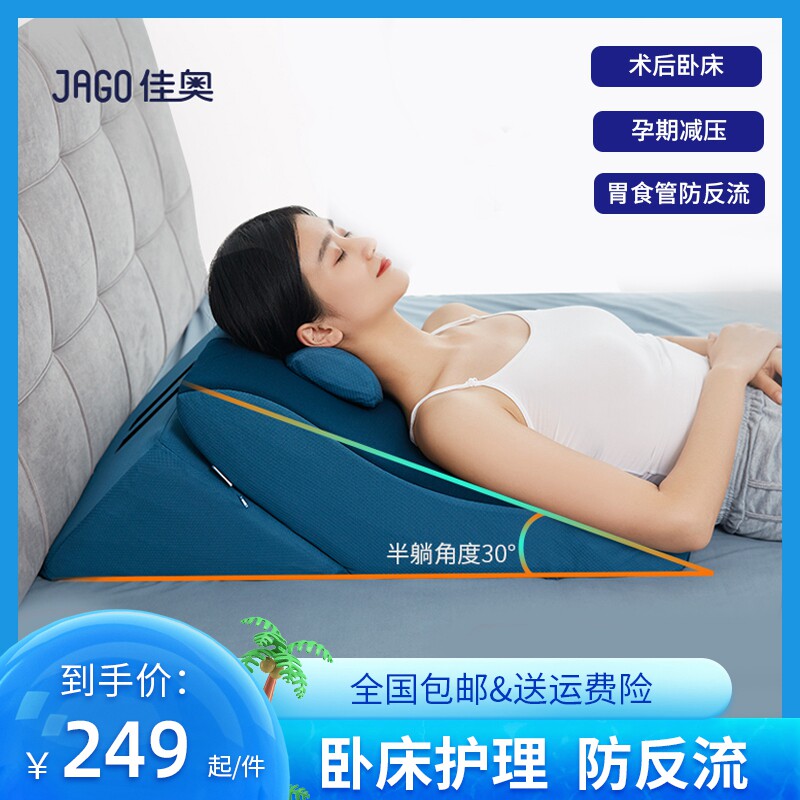 Gastroesophagel anti-anti-acid reflux slope cushion nursing tilt slope mattress pillow