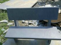 Granite Rock Chair Stone Bench Outdoor Backrest Villa Park Marble Chair Stone Bench Courtyard Leisure Garden Benches