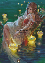 A lotus embroidered workshop cross embroidered with matching pieces drawings printed mushrooms beep design empowering meadow