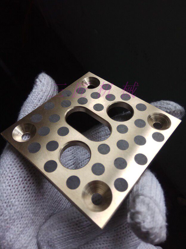 Customized brass bronze high force brass graphite mold graphite wear resistant plate self-lubricated copper plate