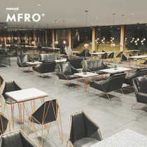 Bar Clear Bar Coffee Cafe Sweet shop Snack Hotel Milk Tea Shop Online Red Catering Rock Board Water Grindstone Table & Chairs Combination