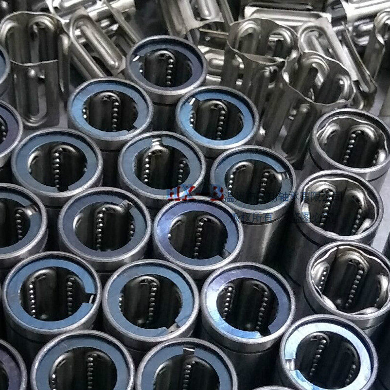 Extended steel cage Linear bearings LM 8 12 16 20 25 30 40 L GA UU