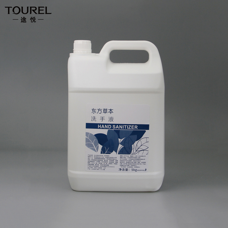 5kg Barrel-Packed Oriental Herbal White Tea Scented Hand Sanitizer Refill Liquid, Water-Based White Tea Hand Sanitizer for Home Use