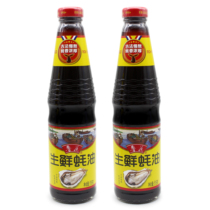 Rupeanut Fresh Oyster Oil 518g * 2 bottles cold seafood oyster fragrant rich cooking fried vegetable stew cold and pickled 2 bottled
