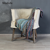 Leisure chair Solid wood backrest chair Modern simple American chair Milk tea shop Cafe Nordic table and chair combination