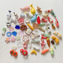 Girl heart Super Cute Cute Cute ceramic glass pen resting chopsticks orb creative zakka Japanese vegetable animal powder