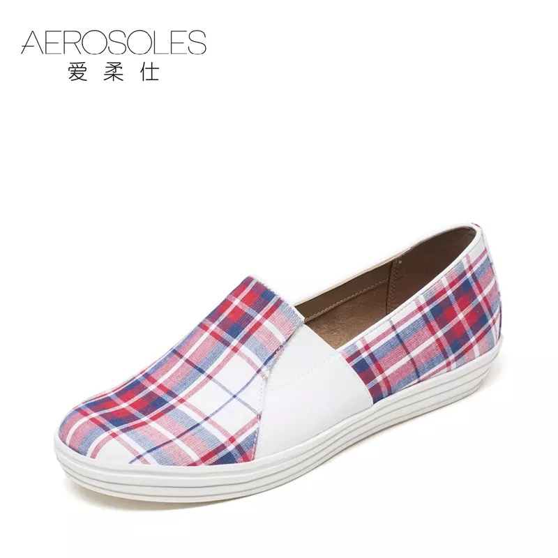 Aerosoles / 柔 Yêu mẫu mùa hè đơn giản 50 nhân dân tệ sandal nữ đế thấp