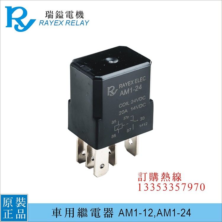 AM1-1C-12AMC-1C-24 Taiwan Brand Rayex High Quality Automotive Relays