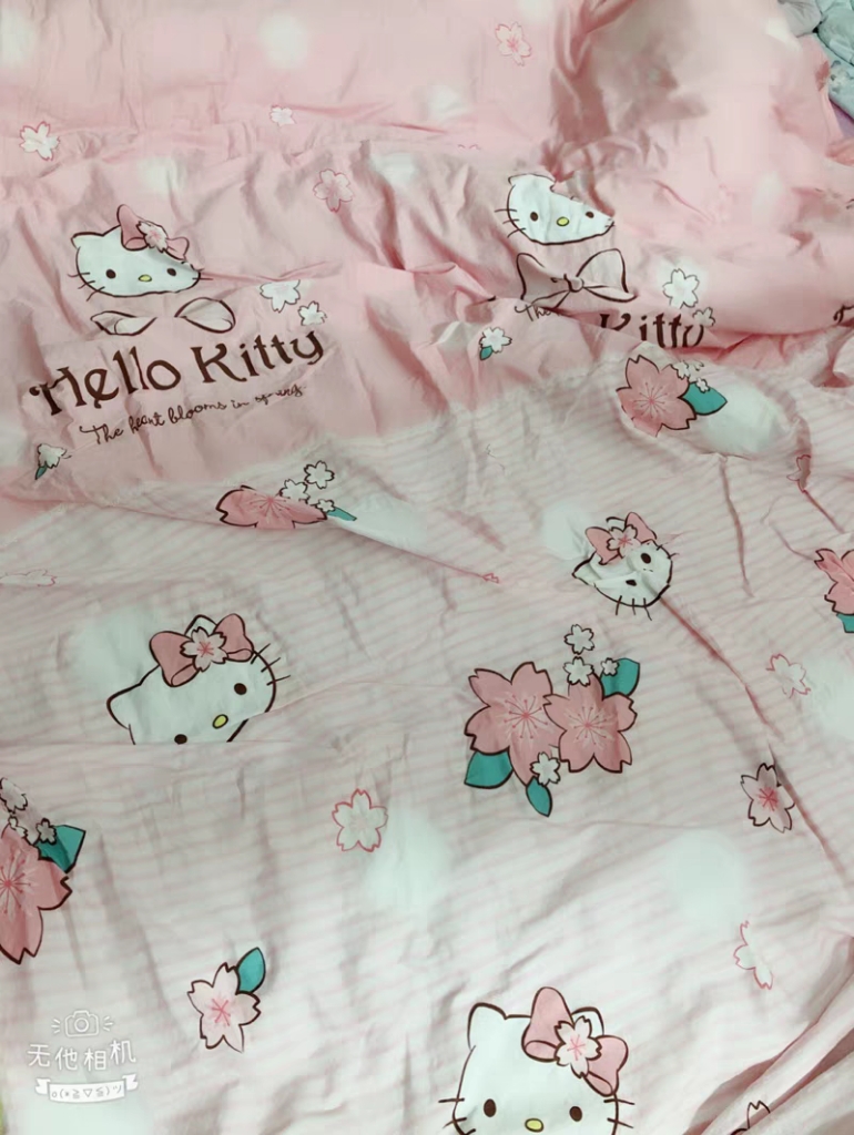 水星家纺 授权全棉卡通四件套!