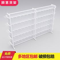 Mingchuang shelves Excellent products Island hanging rack display cabinet Island cabinet Hook shelf Pendant jewelry shelf Simple container