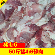 Fresh frozen pig 46 pig lean 50 kg pork pork minced meat 4 fat 6 lean pork commercial