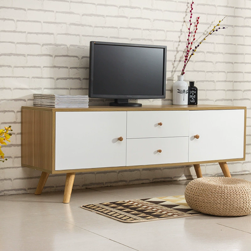 Đơn giản hiện đại nhẹ nhàng tủ tivi hiện đại sơn trắng kết hợp tủ tivi nội thất phòng khách chung cư nhỏ 186 - Buồng