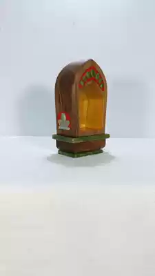 Walnut wood gold inlaid jade shrines Small shrines Small Thangka shrines Mini shrines can be customized