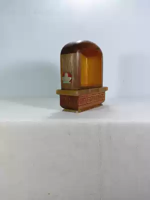 Walnut shrines Horizontal shrines Small shrines Mini shrines Hot wax process can be customized