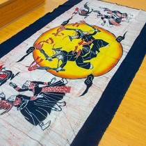 Guangxi ethnic minority customs and characteristic B&Bs hotels decoration paintings Zhuang murals batik paintings