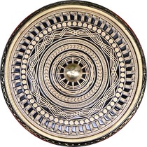 Guangxi intangible cultural heritage Zhuang bronze drum pattern ashtray ethnic business gifts foreign affairs gifts u