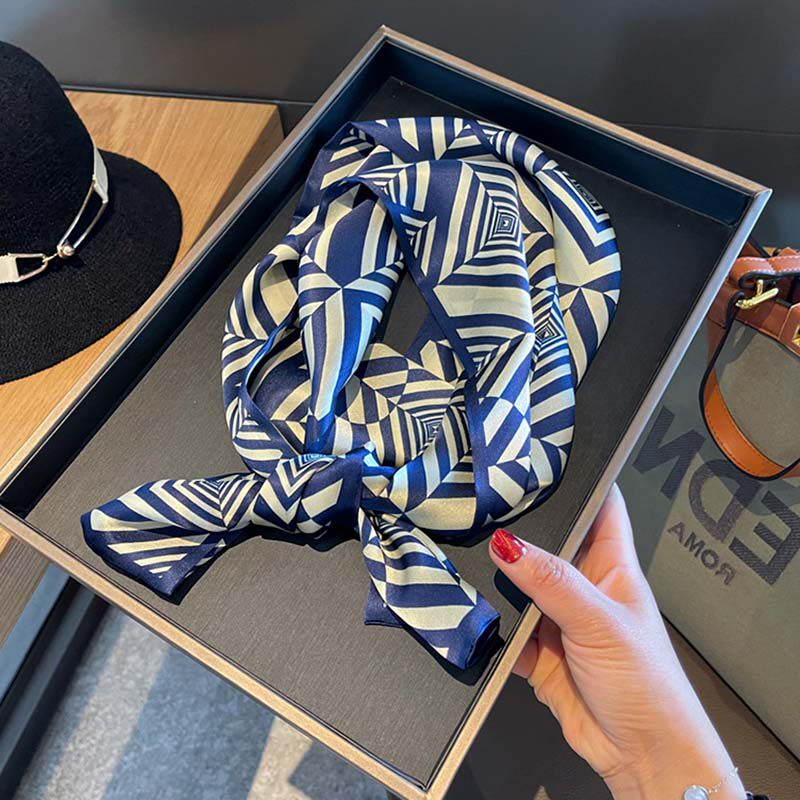 Guangxi Zhuang characteristics Business Gift Rejuvenation Veins Mulberry Silk Scarves Floating with Scarves National Gifts Gift Boxes