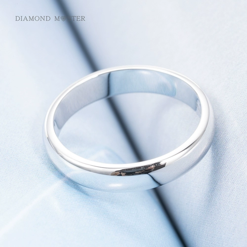 钻大师 Бриллиантовое платиновое обручальное кольцо для влюбленных подходит для мужчин и женщин, делается под заказ
