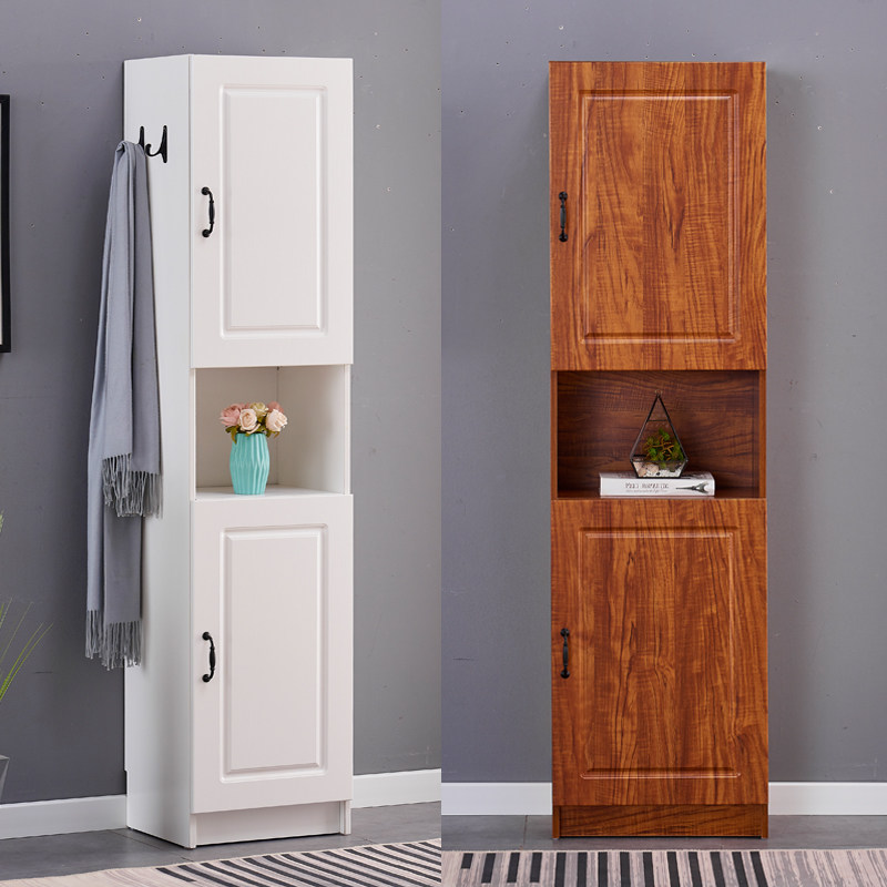 Entry shoe cabinet home entrance hall cabinet small apartment narrow cabinet high integrated vertical multi-function locker storage cabinet