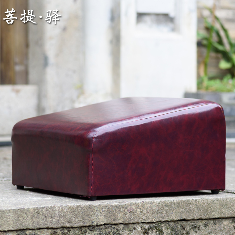 Manufacturer direct sale Good quality temple Baistool Home leather Baidun Baidubai Buddha cushion kneeling and kowtowing to the knees