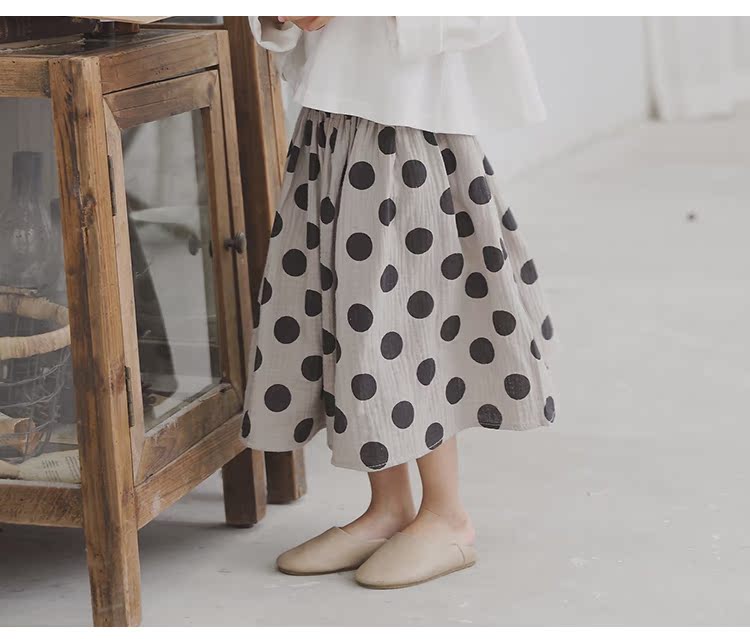 Váy cho bé gái chấm bi 2019 mùa hè Mới dành cho nữ - Váy đầm be gái 4 tuổi