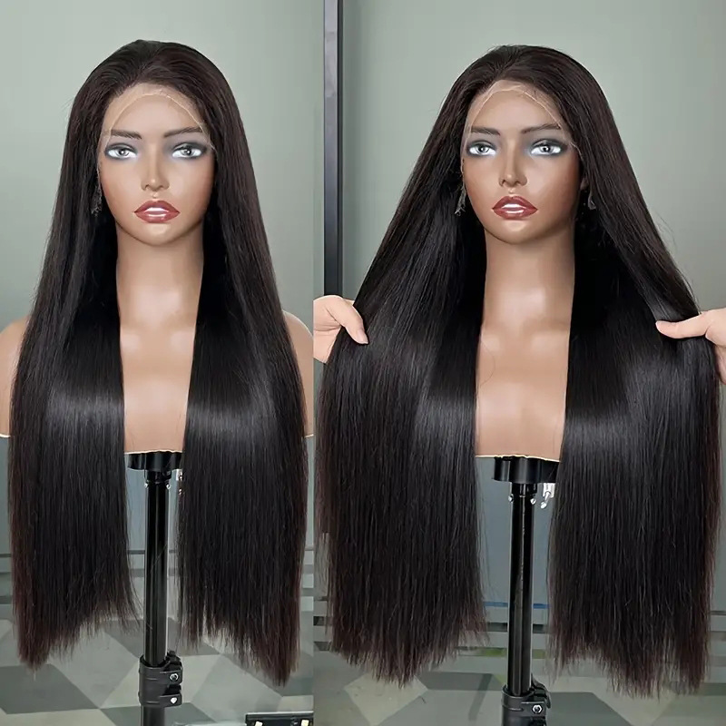 12A Double Drawn Wig Bone Straight Human Hair Wigs