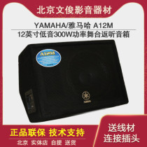        Yamaha Yamaha A12M 12 inch stage Report Hall singer back to listen to speaker