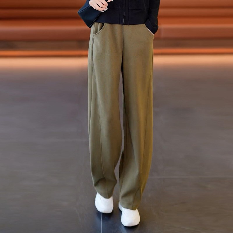 Banana Pants for Women, Spring/Summer Thin Style 2026 New Model, Petite Wide-Leg Pants, Casual Sickle Sports Sweatpants