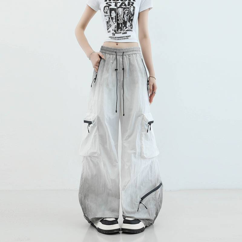 Quick-Drying Cargo Pants 2026 Summer Casual Outdoor Breathable Paratrooper Thin Tie-Dye Wide-Leg Pants Sports Long Pants for Women Quick-Drying Cargo Pants 2026 Summer Casual Outdoor Breathable Paratrooper Thin Tie-Dye Wide-Leg Pants Sports Long Pants for Women