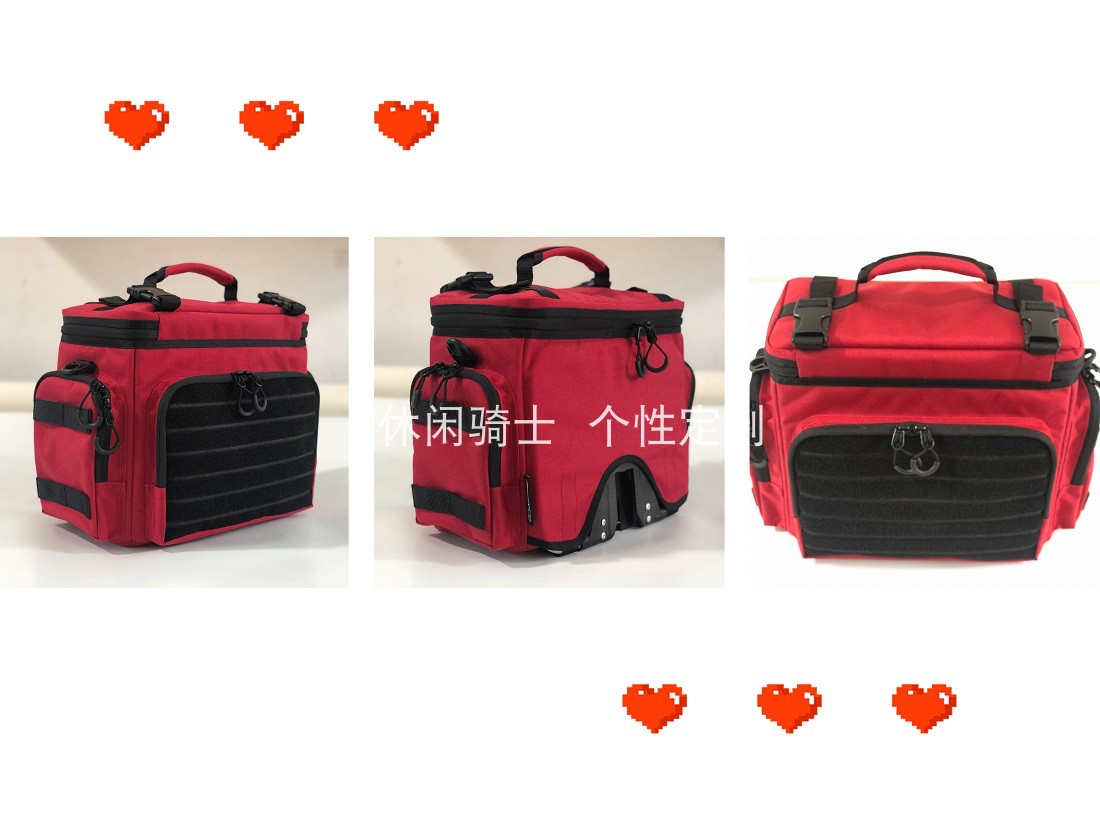 Xiaobu general car first bag knight commuter bag new camera bag Velcro bag leisure bag suitable for brompton