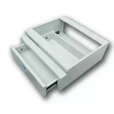 Drawer anti-static workbench Stainless steel bucket tool File cabinet workshop factory iron table Office desk with lock