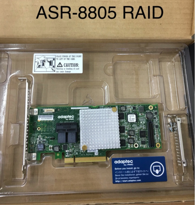 RAID-контроллер raid卡8805r sas sata阵列卡raid5/6/50/60/0/1/1e/10 1024mb缓存