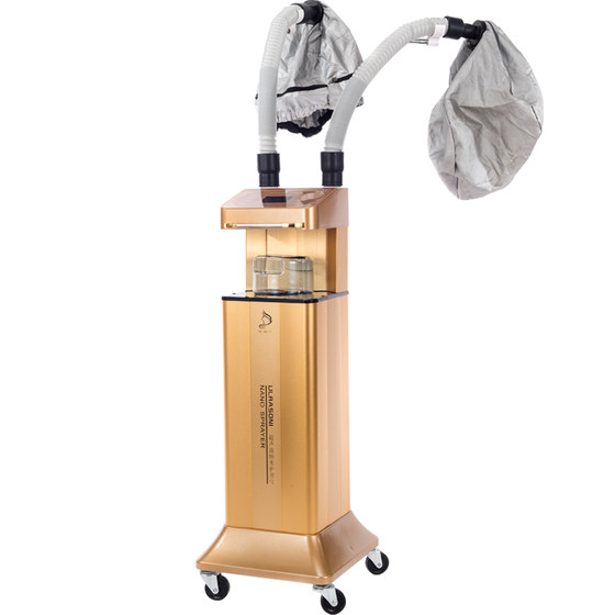 Barber shop care steamer oxygen biochemistry oil heater hair salon nutrition nano ozone spray head therapy