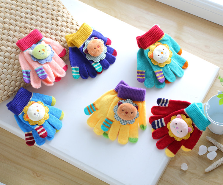 Gants pour enfants en acrylique - Ref 2146568 Image 6