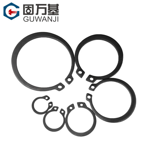 Shaft circlip, shaft clip, external circlip, bearing circlip, C-type circlip, national standard 65MN manganese GB894