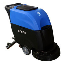 Factory automatic hand-push shopping mall supermarket battery-type multi-functional ultra-clean and bright vertical absorbent floor washing machine