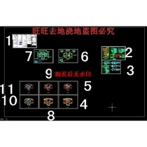 Eleven-story unit residential building electrical construction cad drawings electrical cad drawings dwg source file