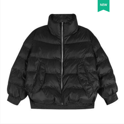 Picture Blackdown Cotton female Korean version easy winter 2021 new pattern tide have cash less than that is registered in the accounts cotton-padded jacket Bread clothes thickening cotton-padded clothes loose coat female